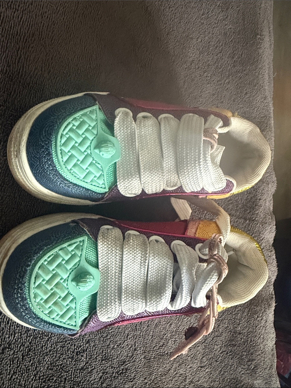 Kurt Geiger Kids Multicolor Sneakers - White Laces